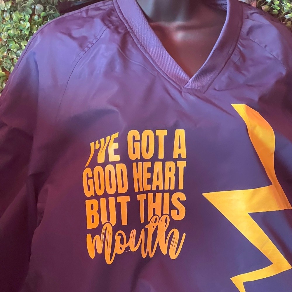 I’ve Got A Heart But This Mouth Hoodie